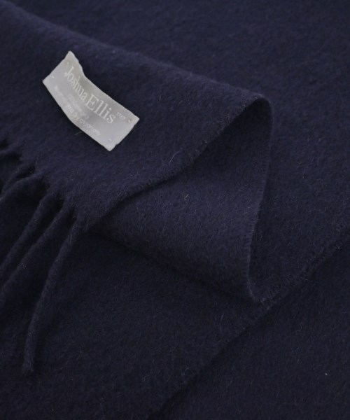 Joshua Ellis（ジョシュアエリス）マフラー 紺 サイズ:- メンズ/2200665723049