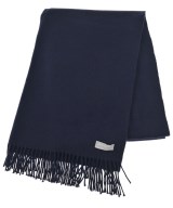 Joshua Ellis（ジョシュアエリス）マフラー 紺 サイズ:- メンズ/2200665723049