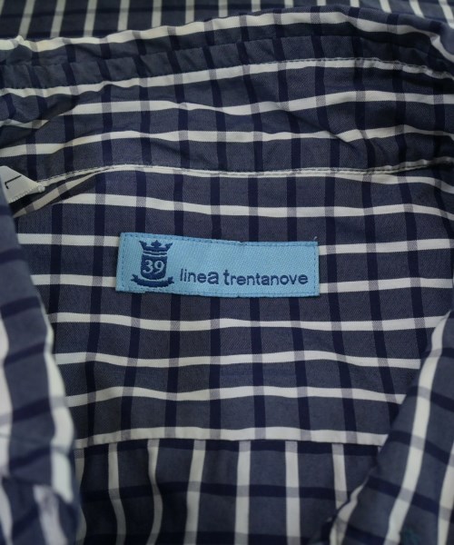 linea trentanove（リネアトレンタノーヴェ）カジュアルシャツ 紺 サイズ:L メンズ/2200643224131
