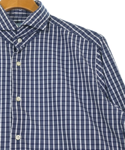 linea trentanove（リネアトレンタノーヴェ）カジュアルシャツ 紺 サイズ:L メンズ/2200643224131