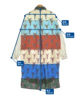 ODEEH（オデー）シャツワンピース 白 サイズ:36(XS位) レディース/2200697631213