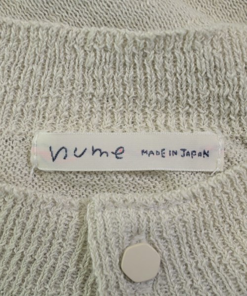 nume（ヌメ）カーディガン グレー サイズ:0(XS位) レディース/2200615077024
