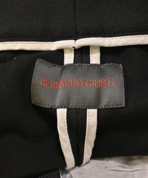 BERNARDO GIUSTI（ベルナルドジュスティ）スラックス 黒 サイズ:52(XXL位) メンズ/2200693949220