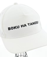 BOKU HA TANOSII（ボクハタノシイ）キャップ 白 サイズ:58cm メンズ/2200638242096