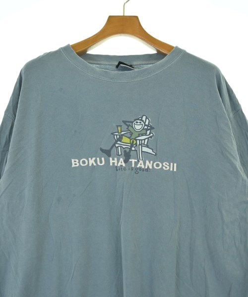 BOKU HA TANOSII（ボクハタノシイ）Tシャツ・カットソー 青 サイズ:XL メンズ/2200682151344