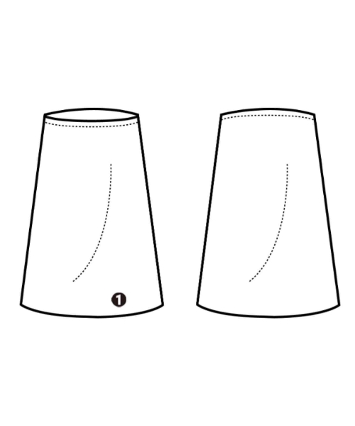 VIKA GAZINSKAYA（ヴィカガジンスカヤ）ロング・マキシ丈スカート 紫 サイズ:36(XS位) レディース/2200664159054