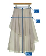 VIKA GAZINSKAYA（ヴィカガジンスカヤ）ロング・マキシ丈スカート 紫 サイズ:36(XS位) レディース/2200664159054