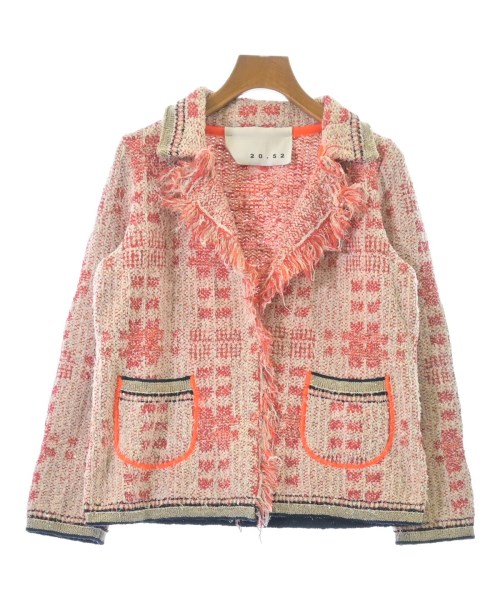 20.52(ヴェンティチンクワンタドゥーエ)カジュアルジャケット 赤 サイズ:40(M位)/2200676211146