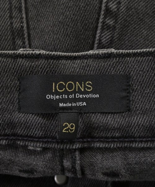 ICONS（アイコンズ）デニムパンツ グレー サイズ:29(L位) レディース/2200628068019