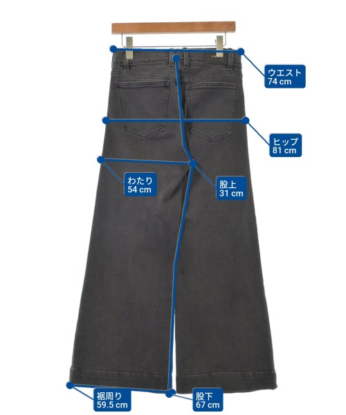 ICONS（アイコンズ）デニムパンツ グレー サイズ:29(L位) レディース/2200628068019