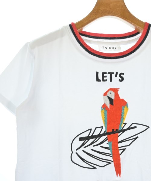 EN'DAY（エンディ）Tシャツ・カットソー 白 サイズ:-(L位) レディース/2200686735519