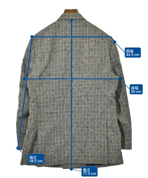 DENIS FRISON（デニスフリゾン）カジュアルジャケット グレー サイズ:48(L位) メンズ/2200666250018