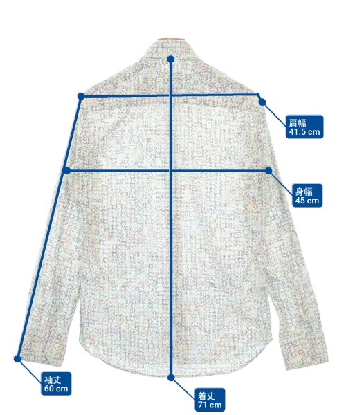 OSVALDO TRUCCHI（オズバルド・トルッチ）カジュアルシャツ その他（柄物・カラフル） サイズ:38(S位) メンズ/2200619761042
