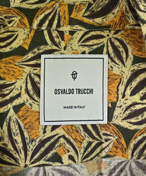 OSVALDO TRUCCHI（オズバルド・トルッチ）カジュアルシャツ オレンジ サイズ:L メンズ/2200691034041