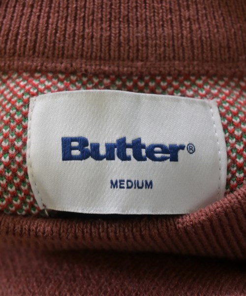 BUTTER GOODS（バターグッズ）ニット・セーター ピンク サイズ:M メンズ/2200637006040