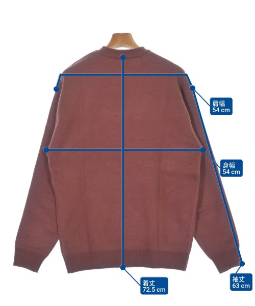 BUTTER GOODS（バターグッズ）ニット・セーター ピンク サイズ:M メンズ/2200637006040