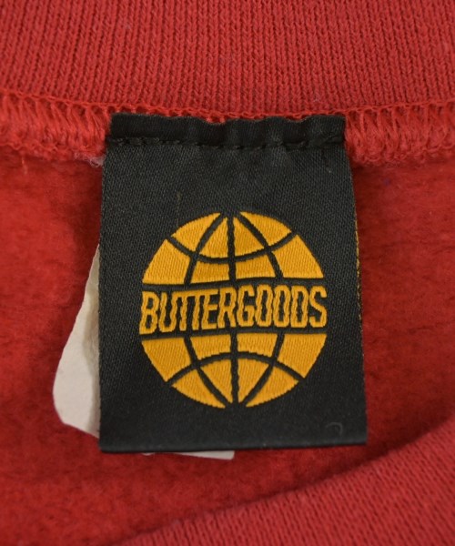 BUTTER GOODS（バターグッズ）スウェット 赤 サイズ:M メンズ/2200657947330
