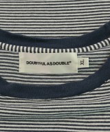 DOUBTFUL AS DOUBLE（ダウトフルアズダブル）Tシャツ・カットソー 紺 サイズ:XL メンズ/2200617488446