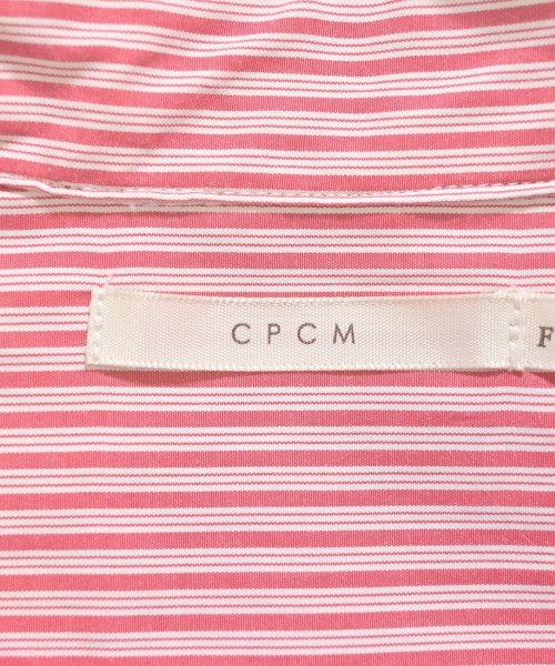 CPCM（シーピーシーエム）シャツワンピース 赤 サイズ:F レディース/2200617219033