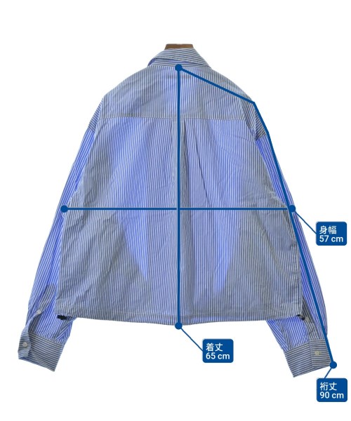 CPCM（シーピーシーエム）カジュアルシャツ 青 サイズ:F レディース/2200673757012