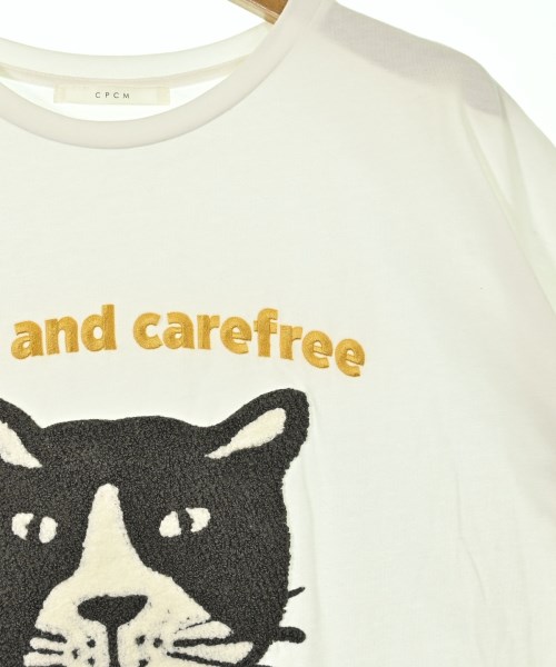 CPCM（シーピーシーエム）Tシャツ・カットソー 白 サイズ:F レディース/2200662550020