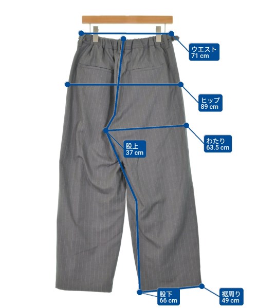 CPCM（シーピーシーエム）スラックス グレー サイズ:L メンズ/2200668042062