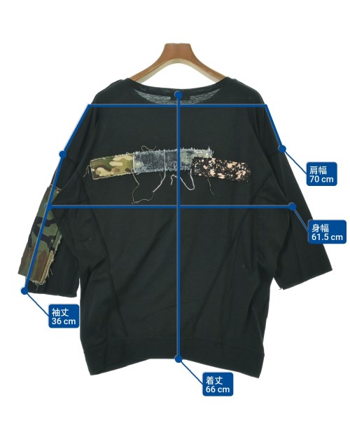 COTE MER（コートメール）Tシャツ・カットソー 黒 サイズ:-(M位) メンズ/2200522609059