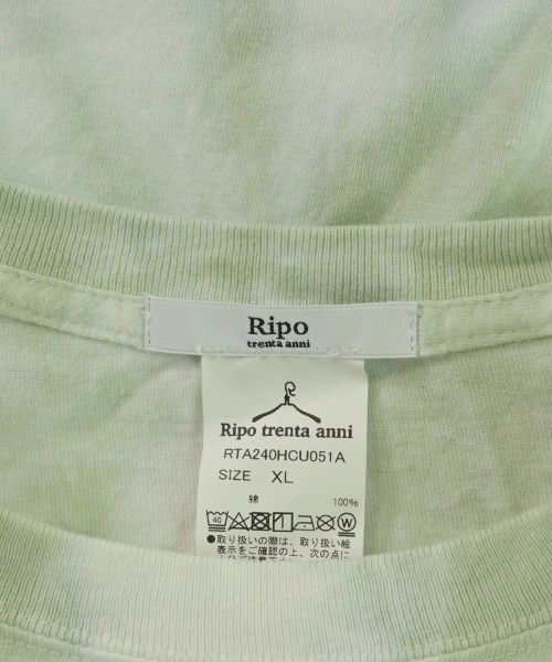 Ripo trenta anni（リポトレンタアンニ）Tシャツ・カットソー 緑 サイズ:XL メンズ/2200683304022