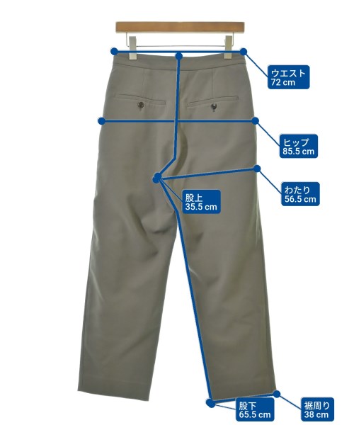 DEVEAUX NEW YORK（デヴォーニューヨーク）スラックス グレー サイズ:4