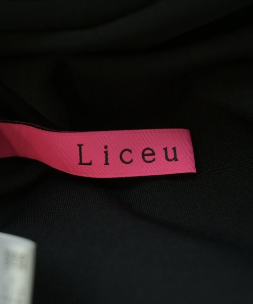 LICEU（リシュ）Tシャツ・カットソー 黒 サイズ:38(M位) レディース/2200653329154