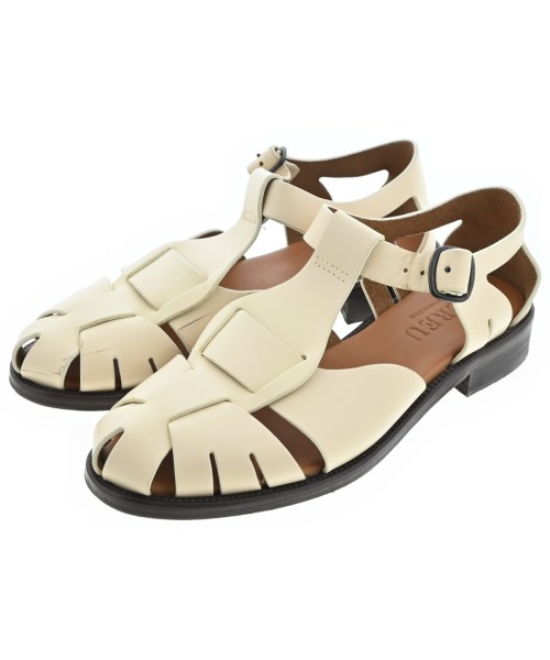 HEREU(ヘリュー)サンダル 白 サイズ:EU38(24.5cm位)/2200631314325