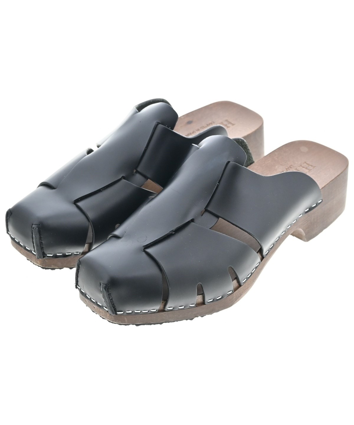 HEREU（ヘリュー）サンダル 黒 サイズ:EU38(24.5cm位