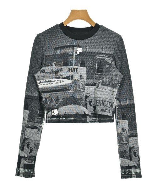 Fusion(フュージョン)Tシャツ・カットソー グレー サイズ:M/2200660462028