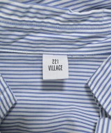 221 Village（２２１ヴィレッジ）ブラウス 青 サイズ:2(M位) レディース/2200686698418