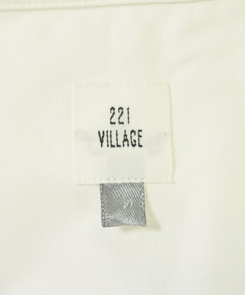 221 Village（２２１ヴィレッジ）ブラウス 白 サイズ:2(M位) レディース/2200686698425