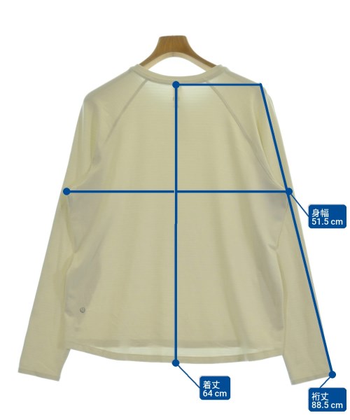 lululemon（ルルレモン）Tシャツ・カットソー 白 サイズ:12(M位) レディース/2200528759055