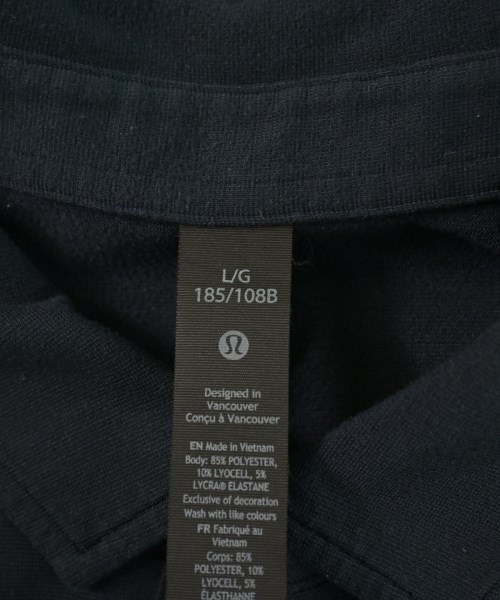 lululemon（ルルレモン）ポロシャツ 紺 サイズ:L メンズ/2200548440018