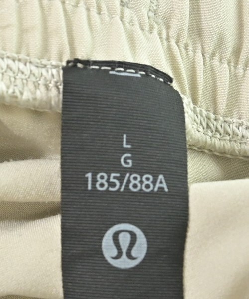 lululemon（ルルレモン）スウェットパンツ ベージュ サイズ:L メンズ/2200617075066