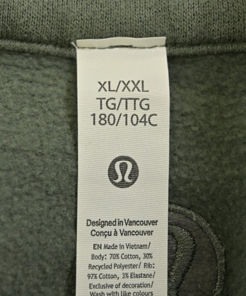 lululemon（ルルレモン）スウェット カーキ サイズ:XL レディース/2200668187039