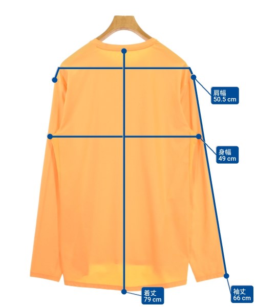 lululemon（ルルレモン）Tシャツ・カットソー オレンジ サイズ:-(M位) メンズ/2200672186066