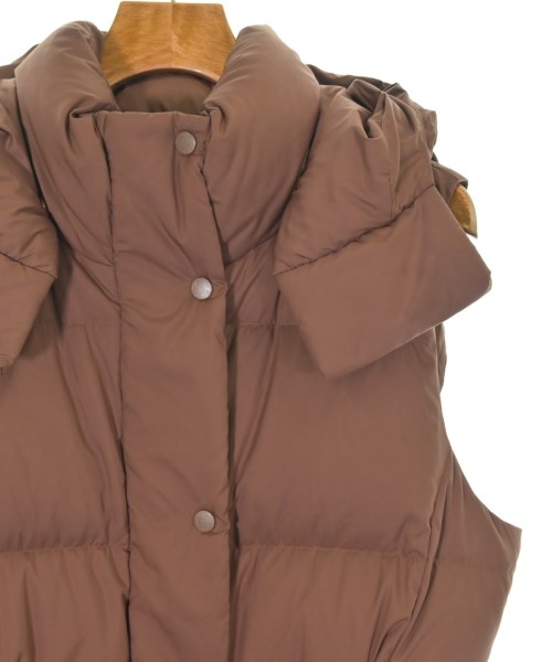 lululemon（ルルレモン）ダウンジャケット/ダウンベスト 茶 サイズ:-(XL位) レディース/2200675801157