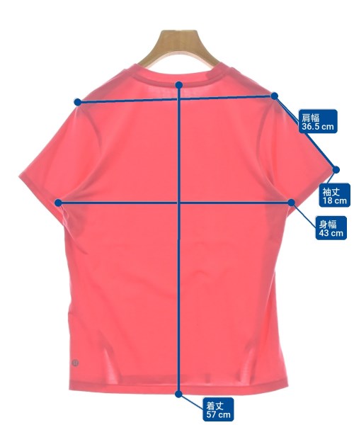 lululemon（ルルレモン）Tシャツ・カットソー ピンク サイズ:-(S位) レディース/2200675349031