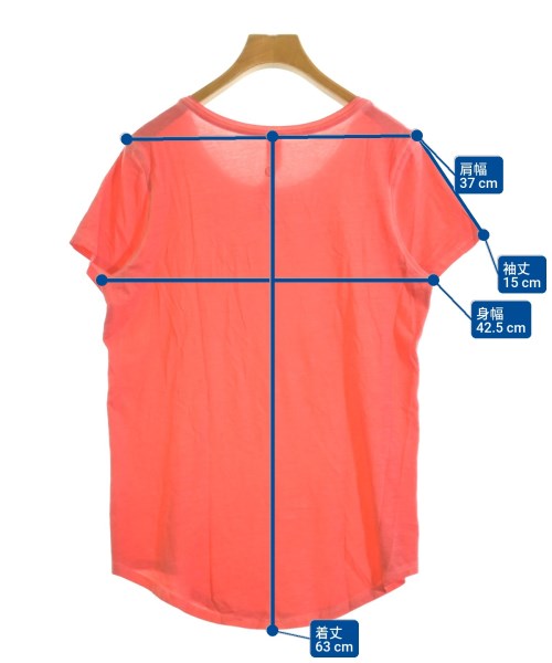 lululemon（ルルレモン）Tシャツ・カットソー 赤 サイズ:6(M位) レディース/2200699103121