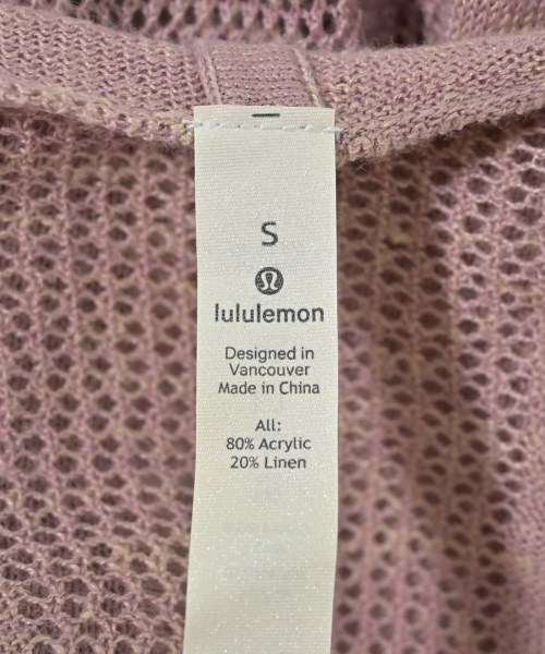 lululemon（ルルレモン）カーディガン ピンク サイズ:S レディース/2200656172023