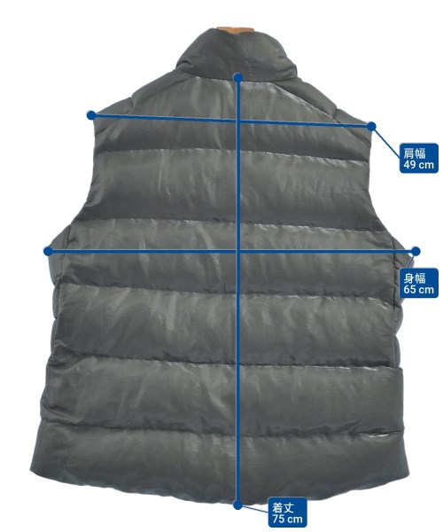 lululemon（ルルレモン）ダウンジャケット/ダウンベスト グレー サイズ:L メンズ/2200659645012