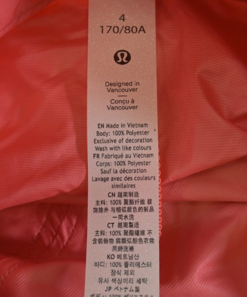 lululemon（ルルレモン）その他 ピンク サイズ:4(XL位) レディース/2200704521148