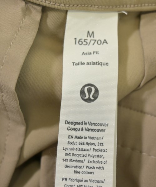 lululemon（ルルレモン）スラックス ベージュ サイズ:M レディース/2200711556027