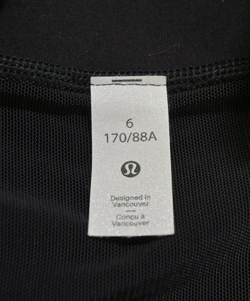 lululemon（ルルレモン）スウェット 黒 サイズ:6(M位) レディース/2200710743046