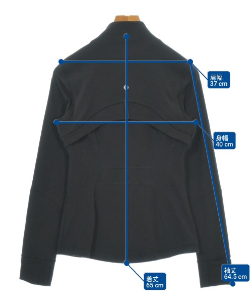 lululemon（ルルレモン）スウェット 黒 サイズ:6(M位) レディース/2200710743046