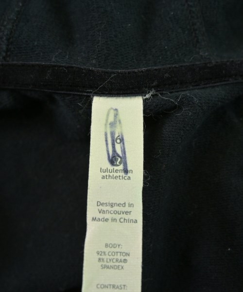 lululemon（ルルレモン）パーカー 黒 サイズ:6(M位) レディース/2200666906212